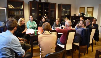 V skúšobných priestoroch a čitárňach Štátneho divadla Košice sa pripravuje prvé uvedenie Molièrovej školy žien v Štátnom divadle Košice